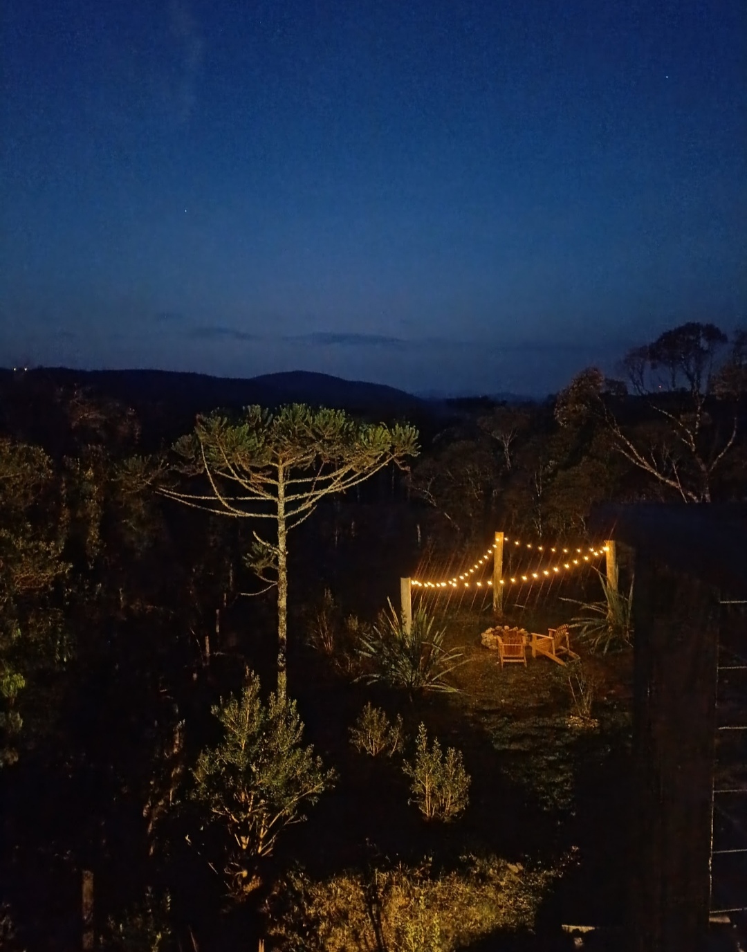 Quando a noite chega — Fogo de chão